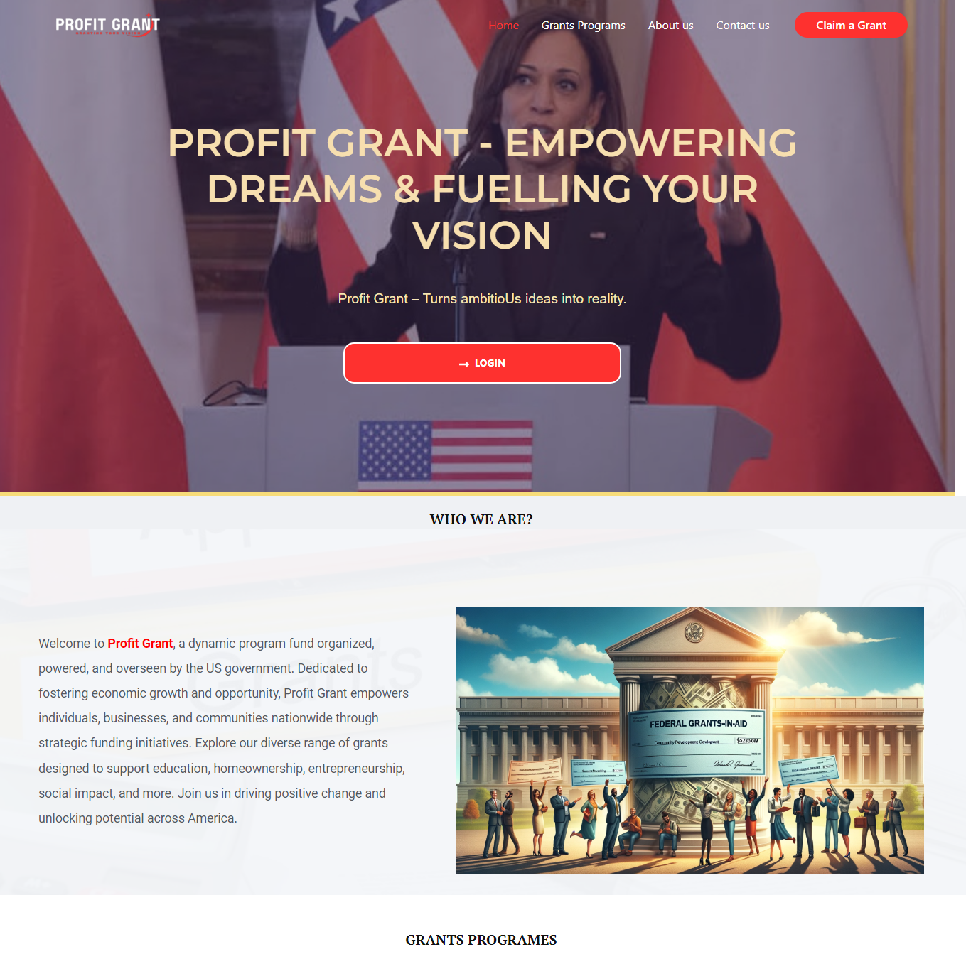 Home - Profit Grant
