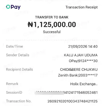 Swap your USDT & PayPal funds for instant Naira on Holix Exchange.