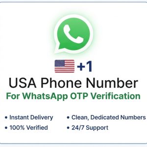 USA Phone Number for WhatsApp OTP Verification
