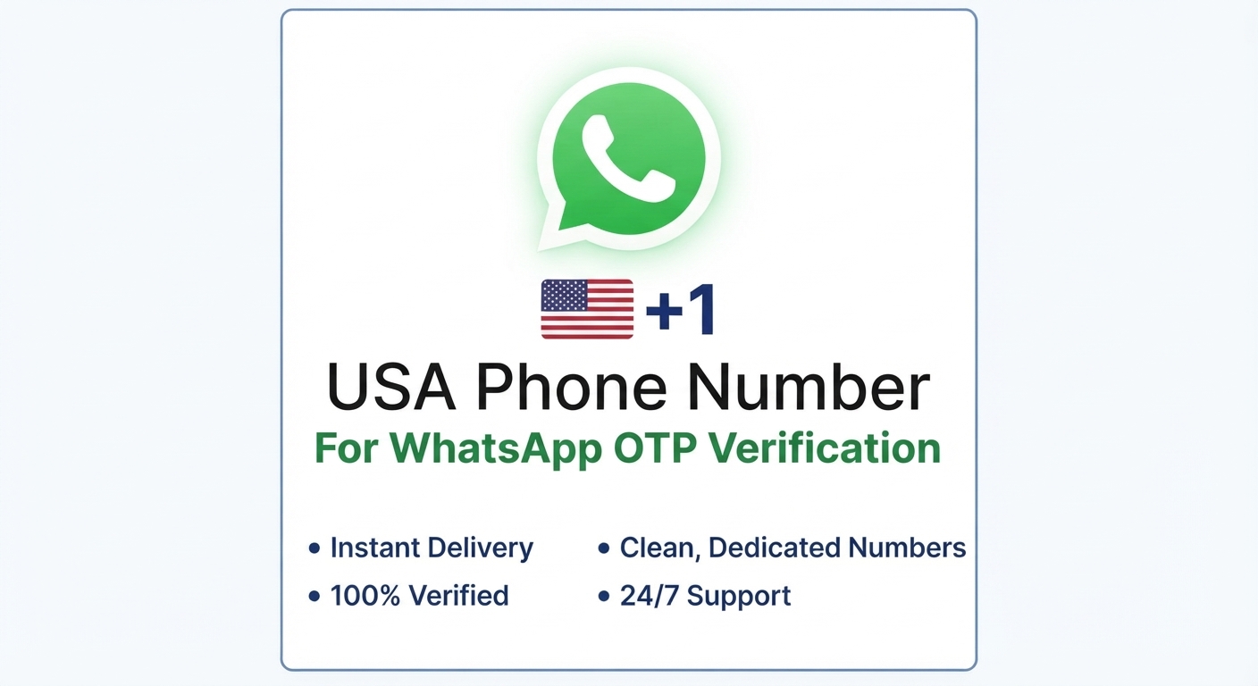 USA Phone Number for WhatsApp OTP Verification 1 USA Phone Number for WhatsApp OTP Verification